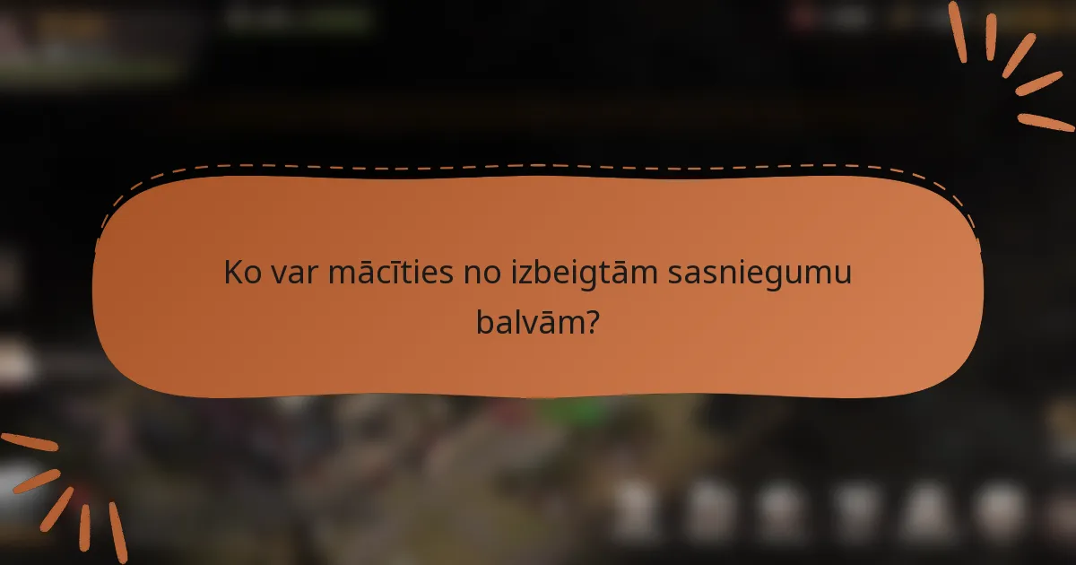 Ko var mācīties no izbeigtām sasniegumu balvām?